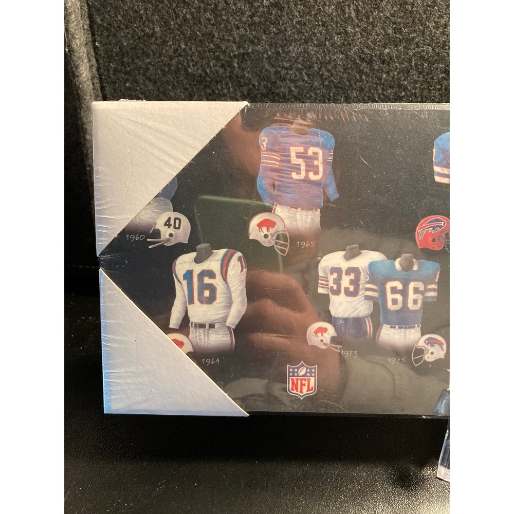 Buffalo Bills NFL Jersey Evolution Wall Plaque 5x15 Single Focused 1960-2005 NEW - Picture 2 of 8